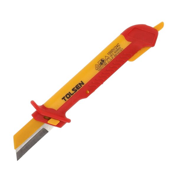 VDE Line Injectie-Geïsoleerd Kabelmes met Verwisselbaar Lemmet 185 mm