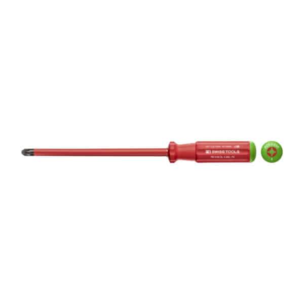 PB Swiss Tools VDE Geïsoleerde Kruiskopschroevendraaier PZ4 x 200 mm – Slim Design