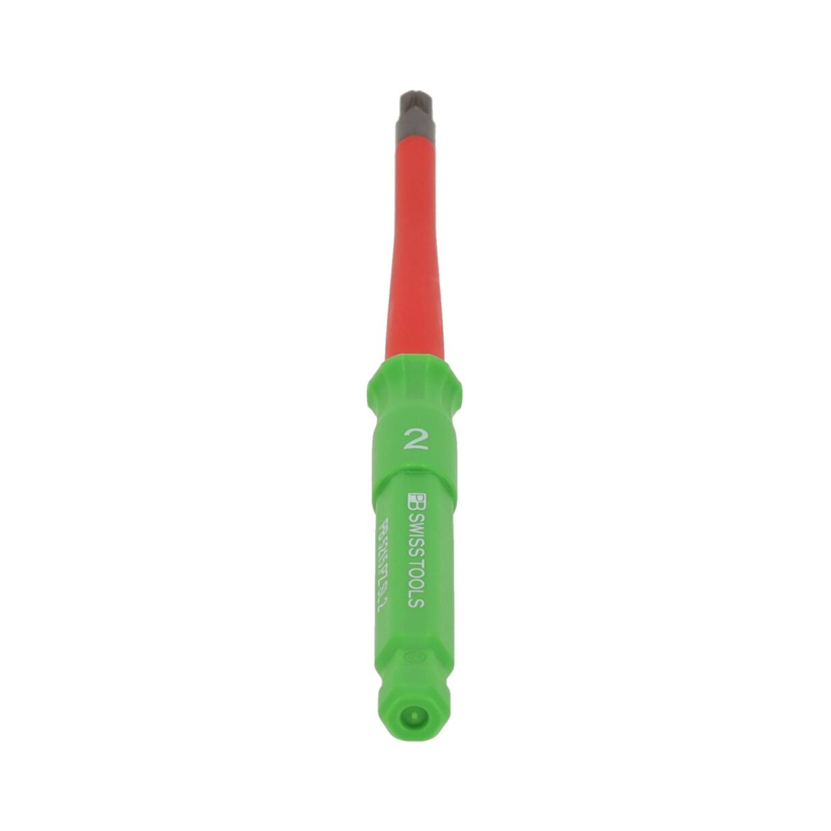 PB Swiss Tools VDE Geïsoleerde Kruiskopschroevendraaier Wisselkling PZ2 x 165 mm – Slim Design - Afbeelding 3