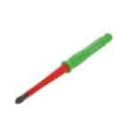 PB Swiss Tools VDE Geïsoleerde Kruiskopschroevendraaier Wisselkling PZ2 x 165 mm – Slim Design - Afbeelding 4