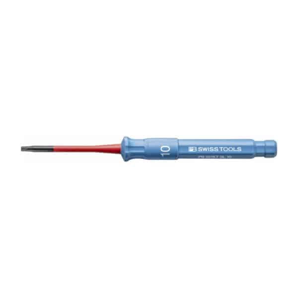 PB Swiss Tools VDE Geïsoleerde Torxschroevendraaier Wisselkling T10 x 135 mm – Slim Design