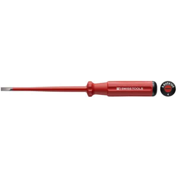 PB Swiss Tools 5100.SL VDE Slim Sleufschroevendraaier 6,5 x 1,2 x 270 mm – kling 150 mm