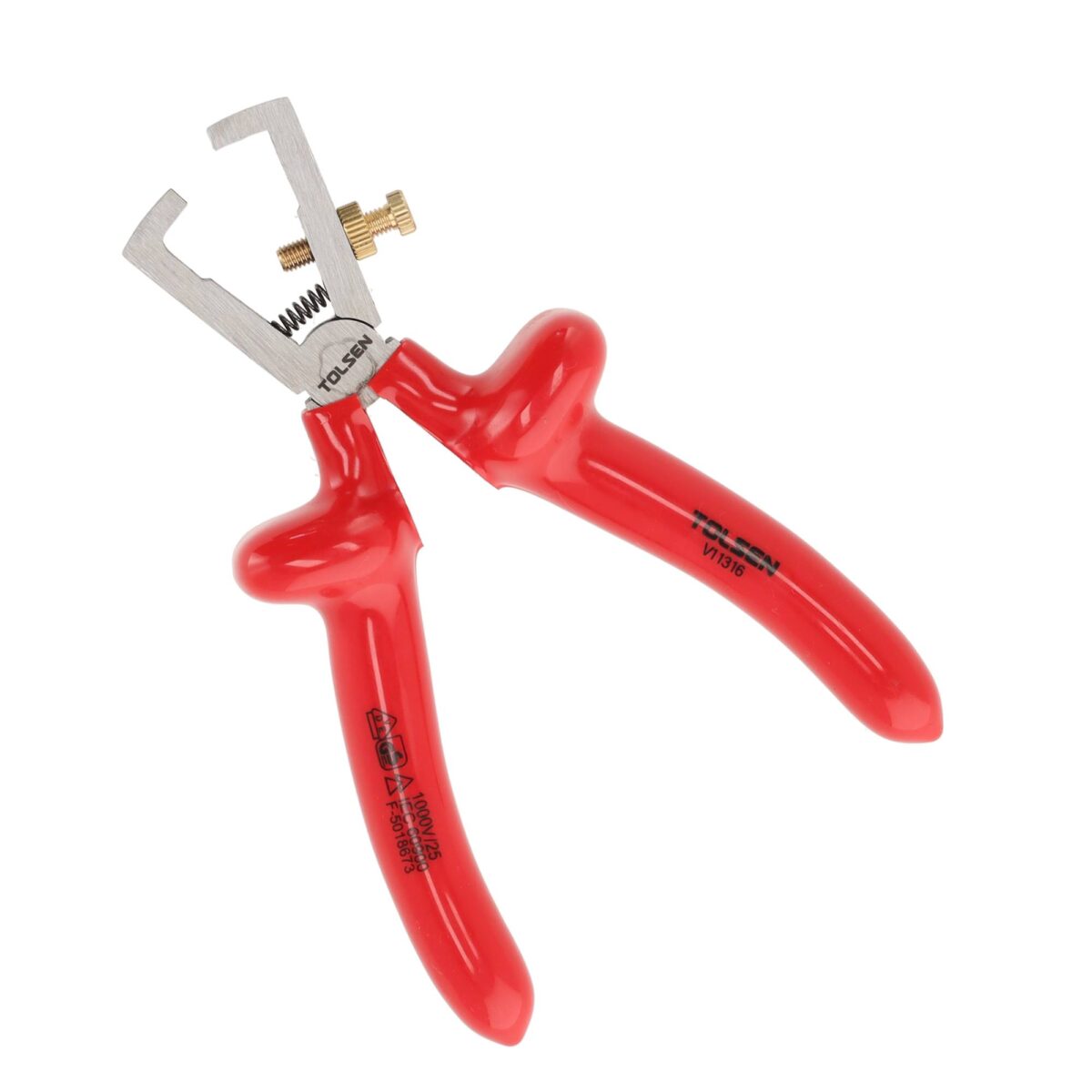 VDE Line Geïsoleerde Striptang 160 mm – tot 5 mm draaddikte - Afbeelding 1
