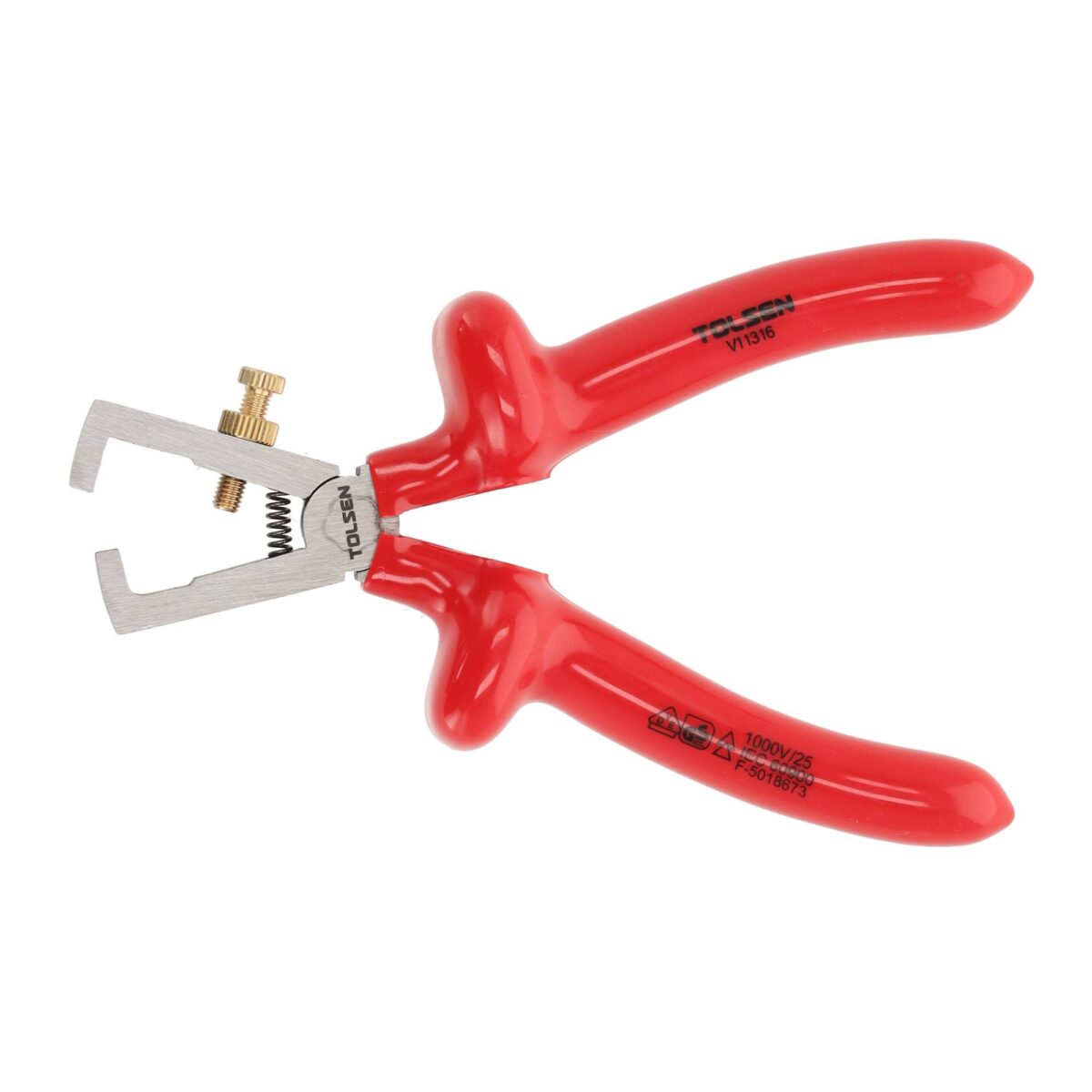 VDE Line Geïsoleerde Striptang 160 mm – tot 5 mm draaddikte - Afbeelding 2