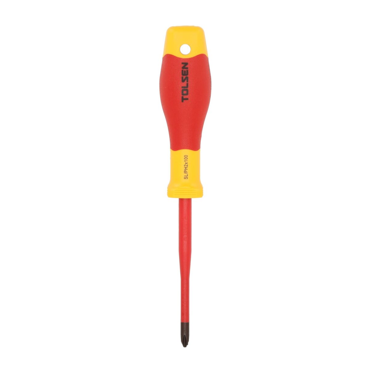 VDE Line Geïsoleerde Schroevendraaier SL/PH2 × 100 mm - Afbeelding 2