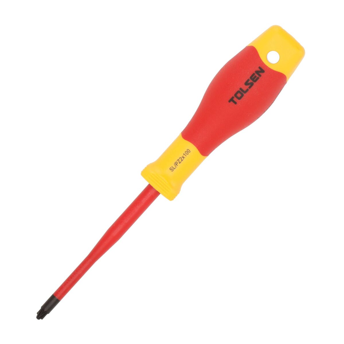 VDE Line Geïsoleerde Schroevendraaier SL/PZ1 × 100 mm - Afbeelding 1