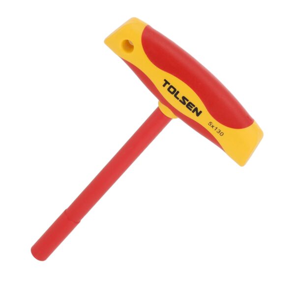 VDE Line Geïsoleerde Moerschroevendraaier T-Sleutel H5x 130 mm
