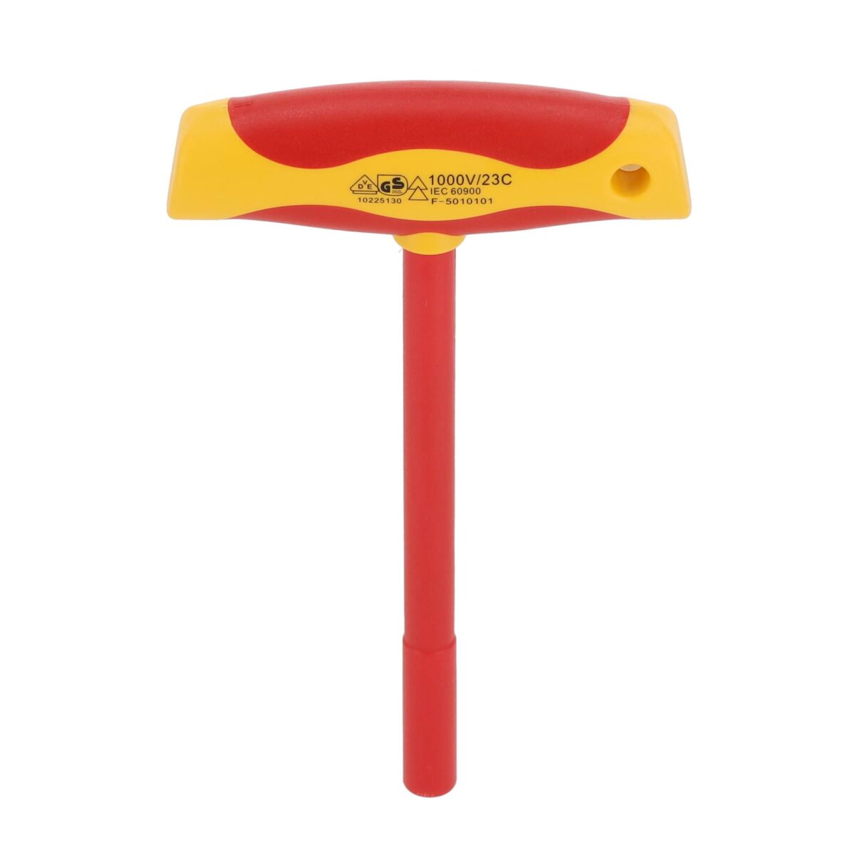 VDE Line Geïsoleerde Moerschroevendraaier T-Sleutel H5x 130 mm - Afbeelding 3