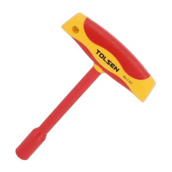 VDE Line Geïsoleerde Moerschroevendraaier T-Sleutel H8 x 130 mm
