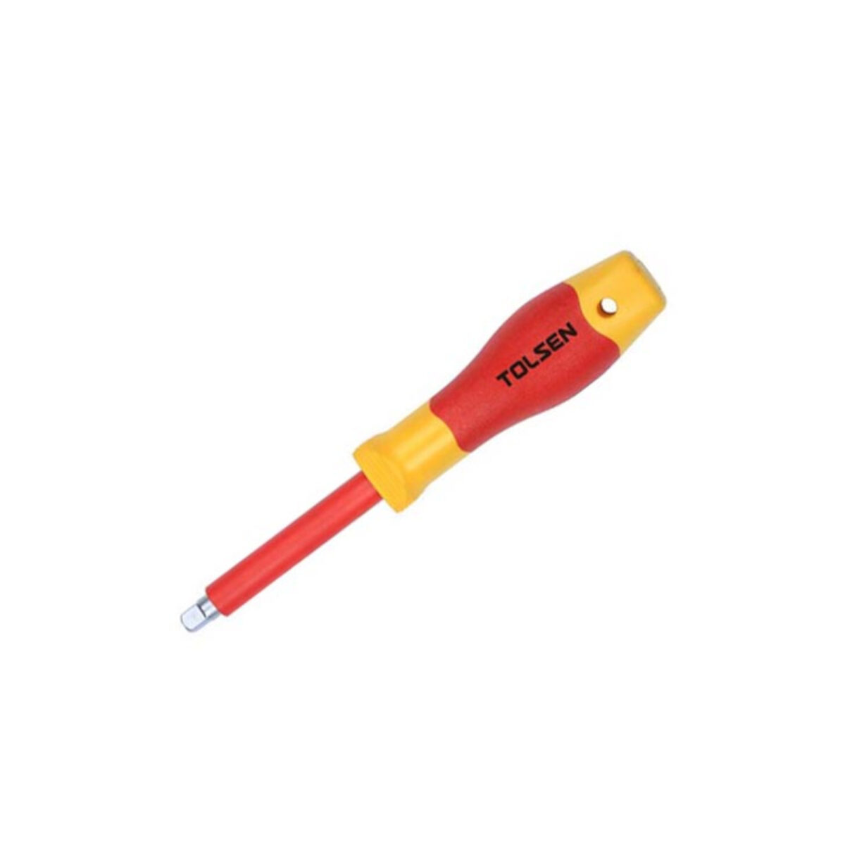 VDE Line Geïsoleerde Adapter 1/4" x 75 mm – Magnetisch – Voor Dopsleutels - Afbeelding 1