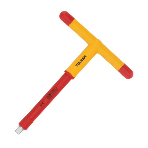 VDE Line Geïsoleerde T-handgreep 3/8" x 200 mm - Voor 3/8" VDE-dopsleutels